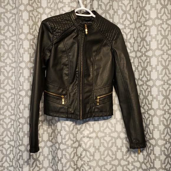 Faux Leather Jacket - Picture 1 of 10